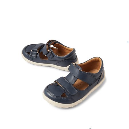 BOBUX ALPHA TROOP Navy | Dětské barefoot sandály