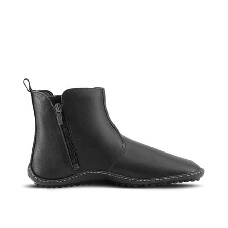 LEGUANO BAREBOOT Černé | Zateplené barefoot boty