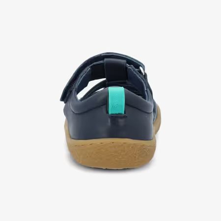 Dětské Barefoot Sandály GROUNDIES® Noto Modro Zelené
