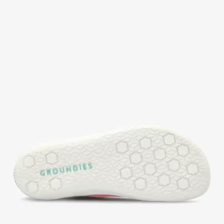 Dámské Barefoot Tenisky GROUNDIES® Active Knit Broskvově Modré