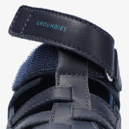Dětské Barefoot Sandály GROUNDIES® Noto 2.0 Modré