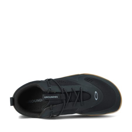 Barefoot outdoor cipele GROUNDIES® Kinetic crne