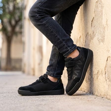 Dječje Barefoot Tenisice RAYVE CUPERTINO JUNIOR crne