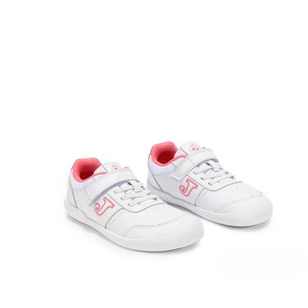 JOMA VELA JR White Pink | Dětské barefoot tenisky