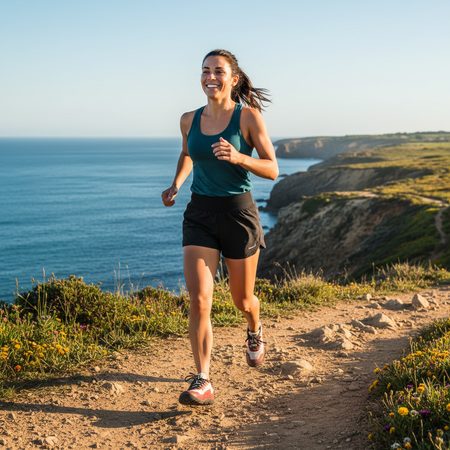 GROUNDIES® All Terrain Low 2.0 Blush/Lemon női Barefoot túracipő