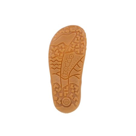 FRODDO SNEAKER CANVAS Gold Shine | Dětské barefoot tenisky