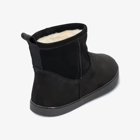 Dámské Barefoot Zateplené Boty GROUNDIES® COZY BOOT LOW Černé