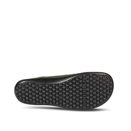 LEGUANO BEAT Olive | Barefoot tenisky