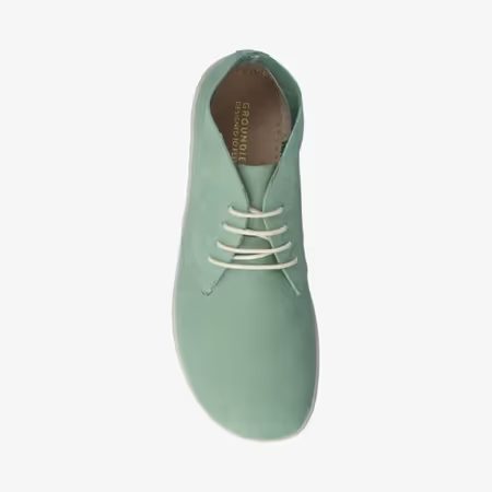 Dámské Barefoot Kotníkové Boty GROUNDIES® Milano Soft Zelené