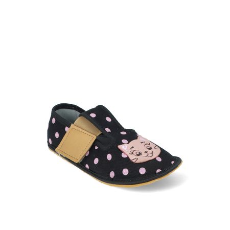 RAYVE SLIPPERS ELASTIC Black Cat