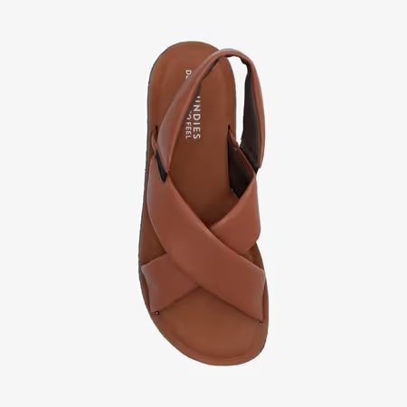 Dámské Barefoot Sandály GROUNDIES® Verona Tmavě Hnědé Vegan