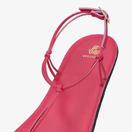 Dámské Barefoot Sandály GROUNDIES® AMALFI Růžové
