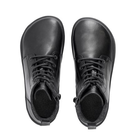 BE LENKA ATLAS All Black | Kotníkové barefoot boty