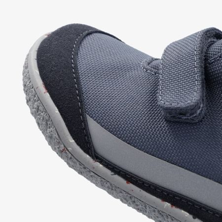 Dětské Barefoot Zateplené Kotníkové Boty GROUNDIES® Ottawa Modro Žluté