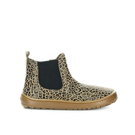Barefoot Chelsea boty FRODDO KOTNÍKOVÉ CHELYS II béžové leopardí