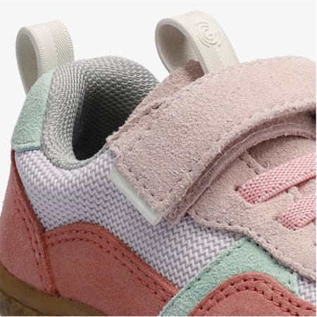 Dětské Barefoot Tenisky GROUNDIES® Lou 2.0 Růžová MInt