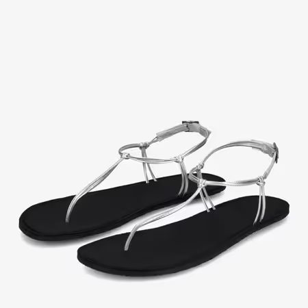 GROUNDIES AMALFI WOMEN Silver | Dámské barefoot sandály