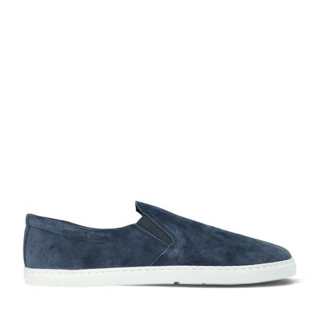 Pánské Barefoot Slip-on Tenisky GROUNDIES® Ease Modré