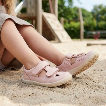 BOBUX ALPHA TROOP Cameo Rose | Dětské barefoot sandály