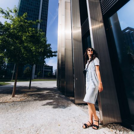 Dámské Barefoot Sandály GROUNDIES® Corfu Černé