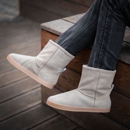 GROUNDIES COZY BOOT WOMEN Beige 2