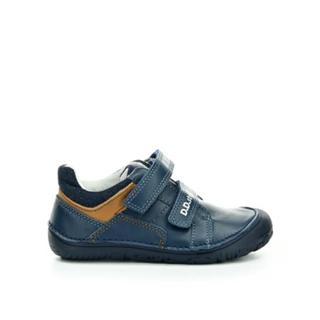 Dětské barefoot celoroční boty D.D.STEP S073-52363A Bermuda Blue