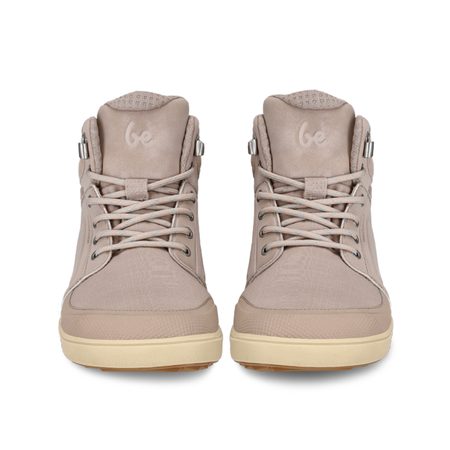 BE LENKA ZIMNÍ KOTNÍKOVÉ ArcticEdge - Beige | Zimní zateplené barefoot boty