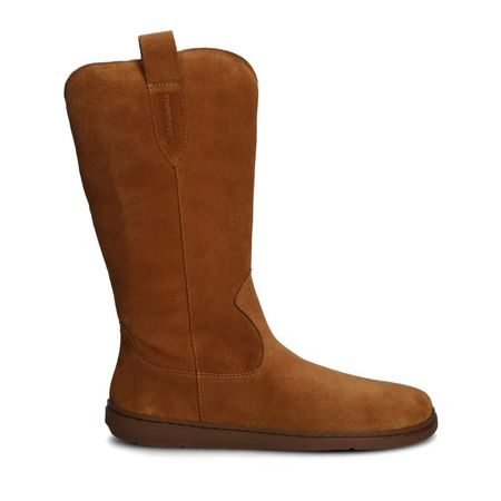 Barefoot Kozačky GROUNDIES® Tucson Koňakové