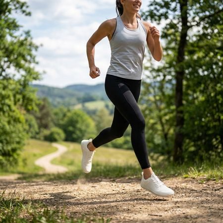 GROUNDIES® Active Bílé | Barefoot sportovní tenisky