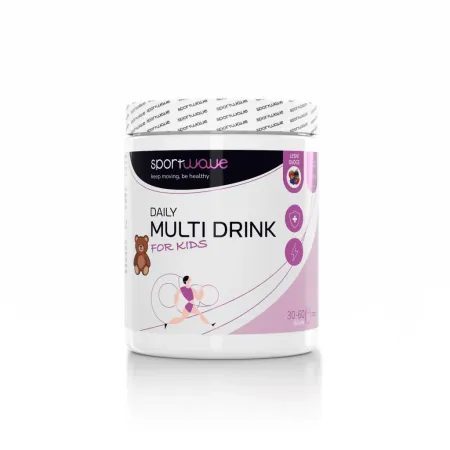 DAILY MULTIDRINK FOR KIDS SportWave šumsko voće 180 g kompleksni vitaminski napitak za djecu