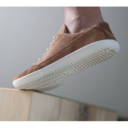 GROUNDIES® Amsterdam Dámské Koňakové | Dámské barefoot tenisky