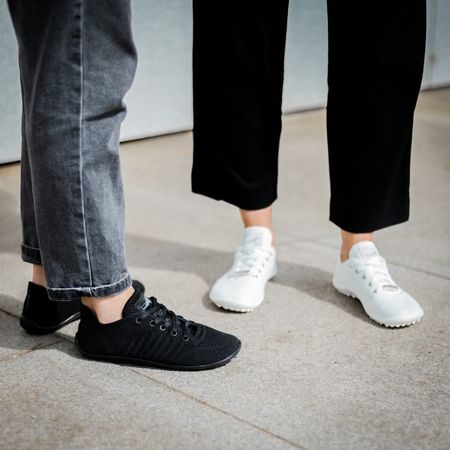 LEGUANO GO White | Barefoot tenisky