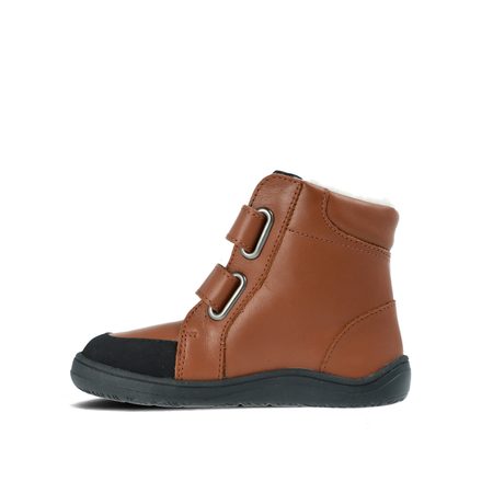 BABY BARE FEBO WINTER Brown | Dětské zimní zateplené barefoot boty