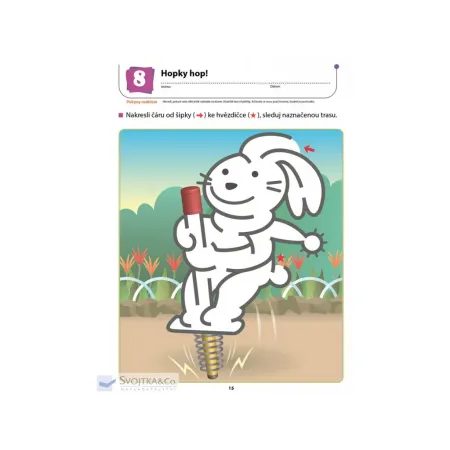 DĚTSKÁ KNIHA Příprava do školky Kreslení