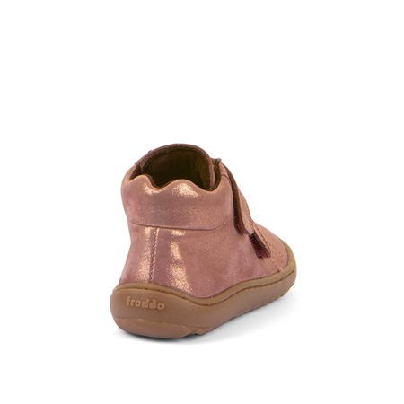 FRODDO KOTNÍKOVÉ Pink/Gold | Dětské celoroční barefoot boty