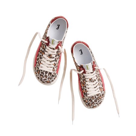 FLEETERS Peach Leopard & Borgona 3