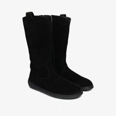 Barefoot Kozačky GROUNDIES® Tucson Černé