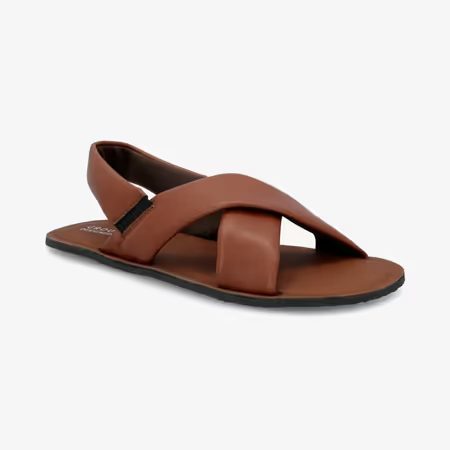 Dámské Barefoot Sandály GROUNDIES® Verona Tmavě Hnědé Vegan
