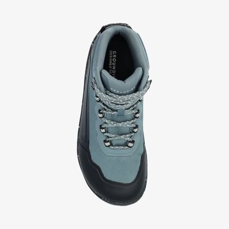 Barefoot Voděodolné Pohorky GROUNDIES® All Terrain High 2.0 Modré
