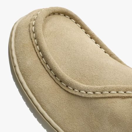 Barefoot Mokasíny GROUNDIES® Cricket Béžové