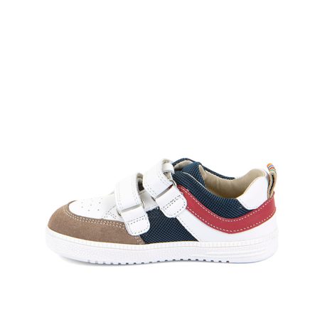 FRODDO TENISKY LOOP Blue Red | Dětské barefoot tenisky