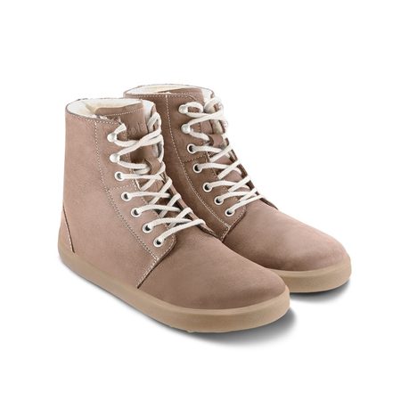 BE LENKA WINTER 3.0 Walnut Brown | Zimní zateplené barefoot boty