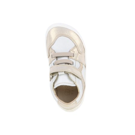 FRODDO TENISKY RIVER White Gold | Dětské barefoot tenisky