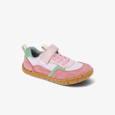 Dětské Barefoot Tenisky GROUNDIES® Lou 2.0 Růžová MInt