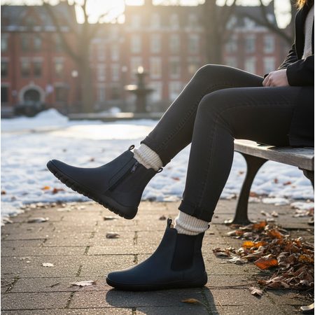 Dámské Barefoot Chelsea GROUNDIES® EVERYDAY 2.0 Tmavě modré