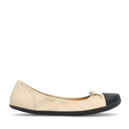 GROUNDIES® Ruby Dámské Béžově Černé | Dámské barefoot baleríny