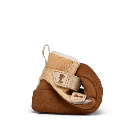 AFFENZAHN PREWALKER MIDBOOT VEGAN SNUGGY Affenzahn Brown | Dětské první barefoot zateplené botičky