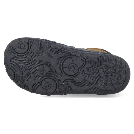 Dětské barefoot celoroční boty D.D.STEP S073-52363A Bermuda Blue