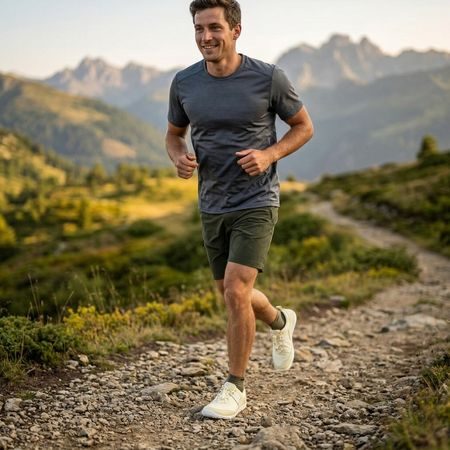 Barefoot Outdoorové Boty GROUNDIES® Chamonix TR Low Citronové