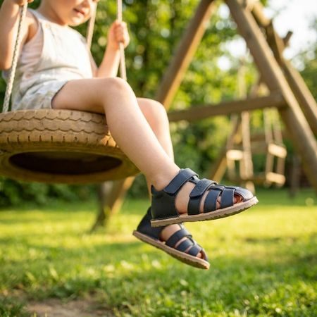 Dětské Barefoot Sandály FRODDO SANDAL FLEXY F tmavě modré